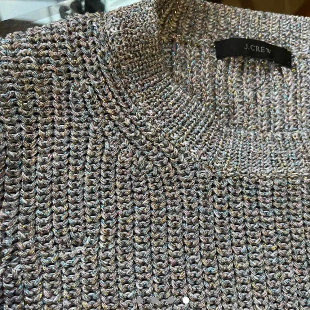 Metalic Knit Crewneck - Picture 3 of 9